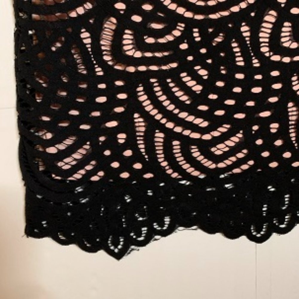 TACERA Black Lace Dress - Picture 2 of 7